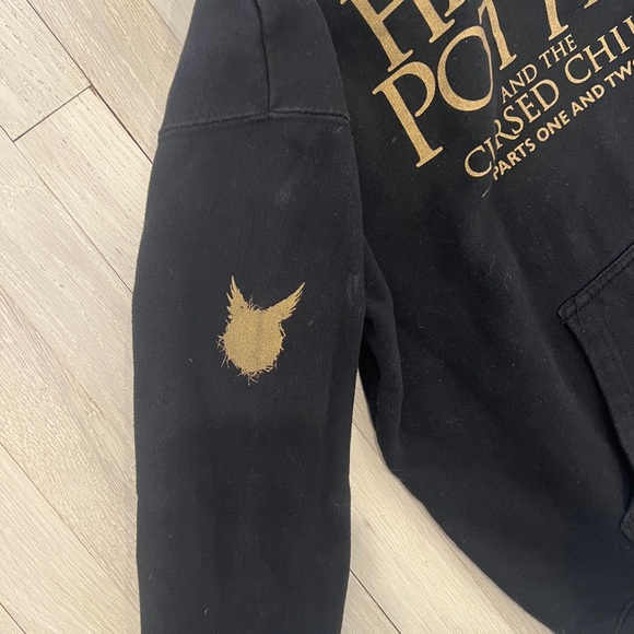Harry Potter and the Cursed Child Broadway Black Men’s Sweatshirt Hoodie Size XS - Picture 3 of 8